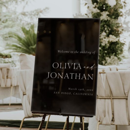 エレガントシンプルブ結婚ラック アクリルサイン