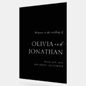 エレガントシンプルブ結婚ラック アクリルサイン (傾斜)