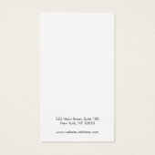 エレガントシンプルホワイトイヤリングディスプレイ (裏面)