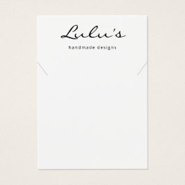 エレガントシンプルホワイトネックレスディスプレイ