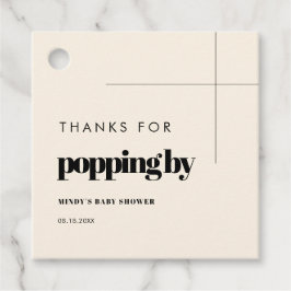 エレガントシンプルポップ感謝してい用シック フェイバータグ