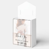 エレガントシンプルミニマル写真結婚の フェイバーボックス (オープン)