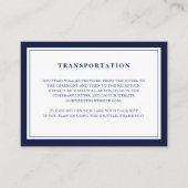 エレガントシンプルミニマ結婚リスト輸送 エンクロージャーカード (正面)