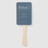 エレガントシンプルモダンミニマ結婚リスト ハンドファン (正面)