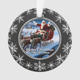 エレガントシンプルモダンヴィンテージ家族クリスマス オーナメント