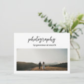 エレガントシンプルモダン写真 (スタンド正面)