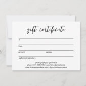 エレガントシンプルモダン券 (裏面)