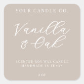 エレガントシンプルモダン スクエアシール (正面)