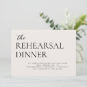 エレガントシンプルリハーサル 招待状 (スタンド正面)