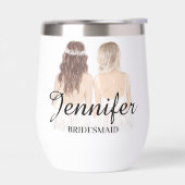 エレガントシンプル付けモダンの女パーソナライズされた人 (左面)