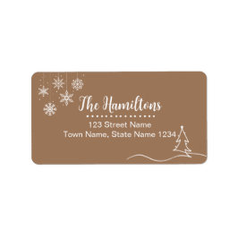 エレガントシンプル住所 シール