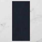 エレガントシンプル冬フローラ書道夕食会 メニュー (裏面)