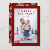 エレガントシンプル厚縁ど シーズンカード (正面/裏面)