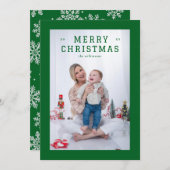 エレガントシンプル厚縁ど シーズンカード (正面/裏面)