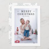 エレガントシンプル厚縁ど シーズンカード (正面/裏面)