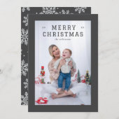 エレガントシンプル厚縁ど シーズンカード (正面/裏面)