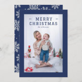 エレガントシンプル厚縁ど シーズンカード (正面/裏面)