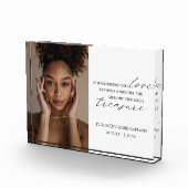 エレガントシンプル悔やみや弔慰死没記念碑 フォトブロック (右)