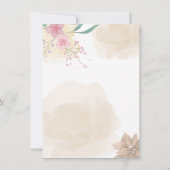 エレガントシンプル招待 (裏面)