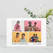 エレガントシンプル最高のパパEver Faters Day 4 photo シーズンカード (スタンド正面)