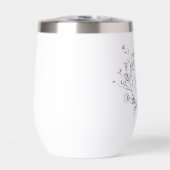 エレガントシンプル植物性花嫁パーソナライズされた師 (正面)