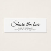 エレガントシンプル白黒美しいサロン (正面)