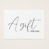 エレガントシンプル白黒 (正面)