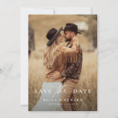 エレガントシンプル結婚s セーブザデート (正面)