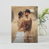 エレガントシンプル結婚s セーブザデート (スタンド正面)