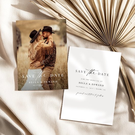 エレガントシンプル結婚s セーブザデート