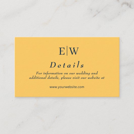 エレガントシンプル線花結婚群 エンクロージャーカード (正面)