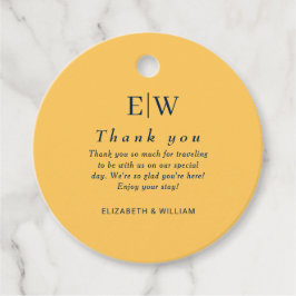 エレガントシンプル線花結婚群 フェイバータグ