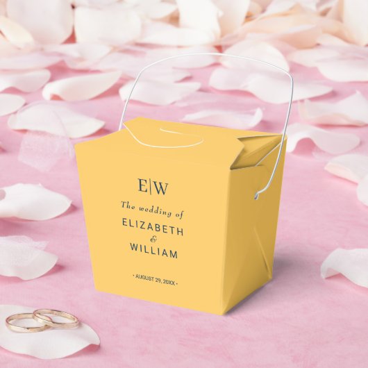 エレガントシンプル線花結婚群 フェイバーボックス (ウェディング)