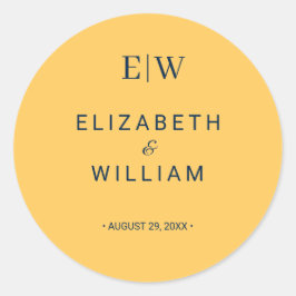 エレガントシンプル線花結婚群 ラウンドシール