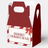 エレガントシンプル聖降誕祭お祝い子供へ箱 フェイバーボックス (見開き)