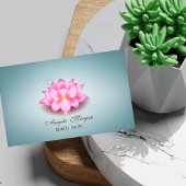 エレガントシンプル蓮 名刺