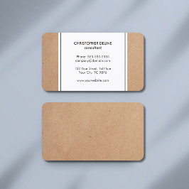 エレガントシンプル 名刺