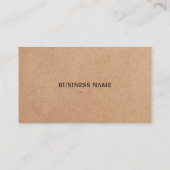 エレガントシンプル 名刺 (裏面)