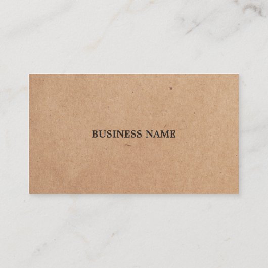 エレガントシンプル 名刺 (裏面)