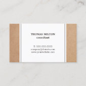 エレガントシンプル 名刺 (正面)