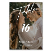 エレガントシンプル：斜モダン斜ストライプの写真 テーブルナンバー (裏面)