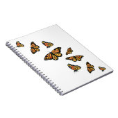 エレガントシンプル（昆虫）オオカバマダラ、モナーク ノートブック (右側)