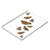 エレガントシンプル（昆虫）オオカバマダラ、モナーク ノートブック (左側)