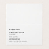 エレガントシンプルTexture Gray Consultant 名刺 (内部フラット)