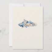 エレガントシーセ縁どル結婚ズ 招待状 (裏面)