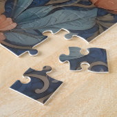 エレガントジャンピングドルフィンウィリアムインスパイアモリス ジグソーパズル (側面)