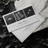 エレガントジュエリーデザイナーフォトコラージュ 名刺