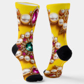 エレガントジュエリー組成 ソックス (傾斜あり)