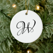 エレガントスクリプカスタムトのモノグラムイニシャル