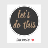 エレガントスクリプトの実行やる気を起こさせる シール (シート)